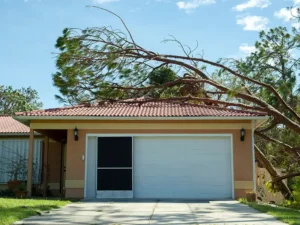Storm damage restoration